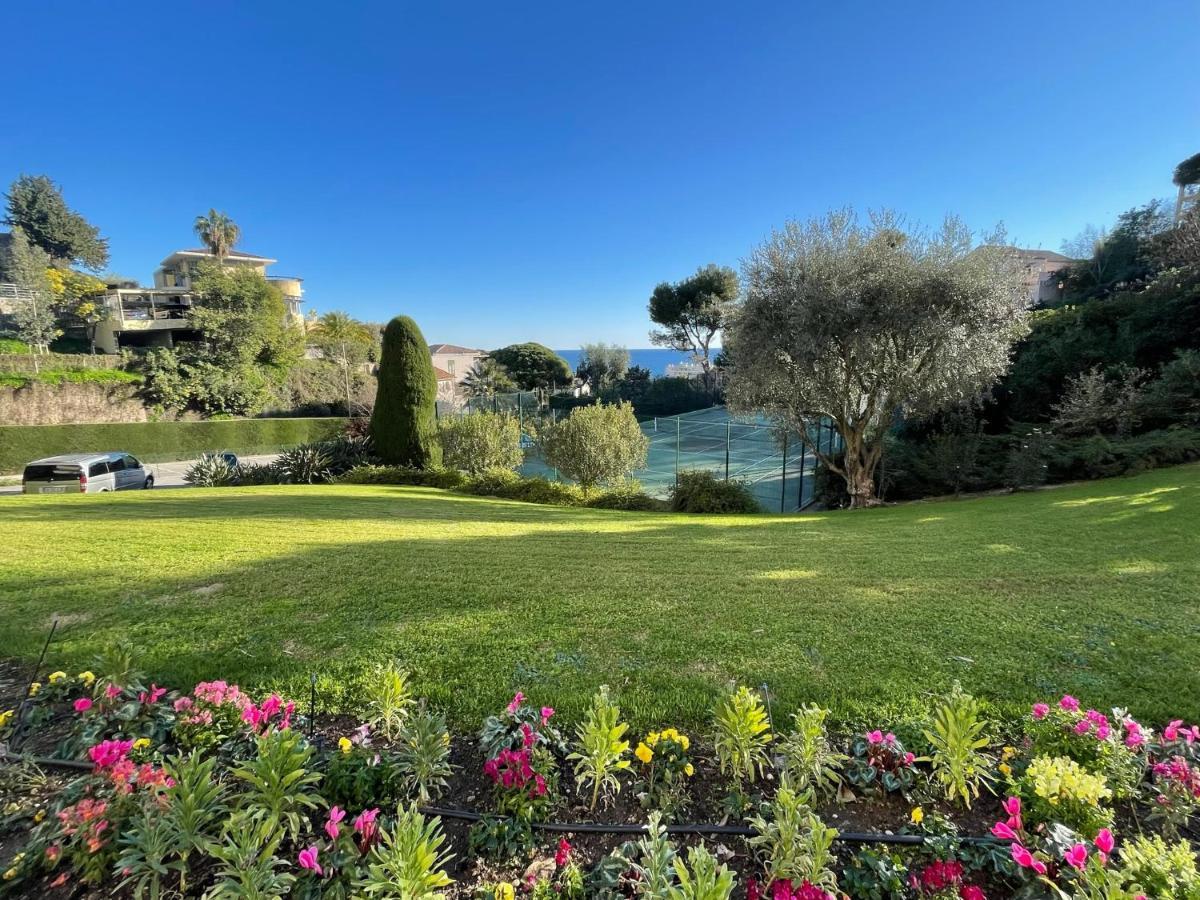 C012-Appartement Confortable Avec Piscine, Tennis Et Grand Parc Cannes Eksteriør bilde