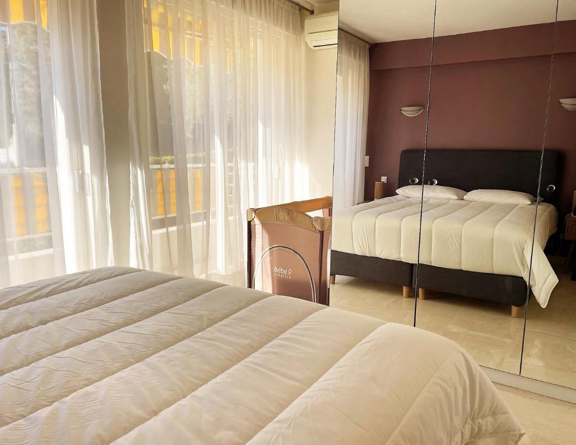 C012-Appartement Confortable Avec Piscine, Tennis Et Grand Parc Cannes Eksteriør bilde