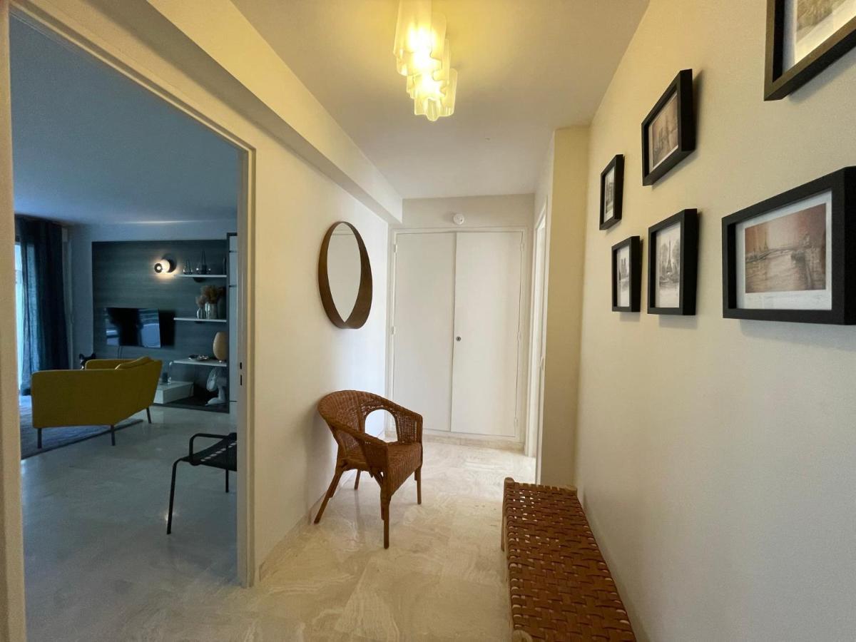 C012-Appartement Confortable Avec Piscine, Tennis Et Grand Parc Cannes Eksteriør bilde