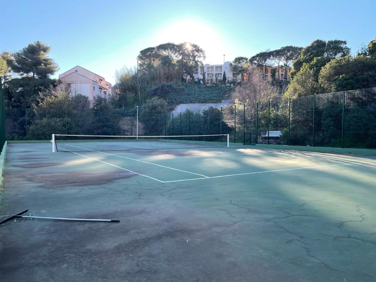 C012-Appartement Confortable Avec Piscine, Tennis Et Grand Parc Cannes Eksteriør bilde
