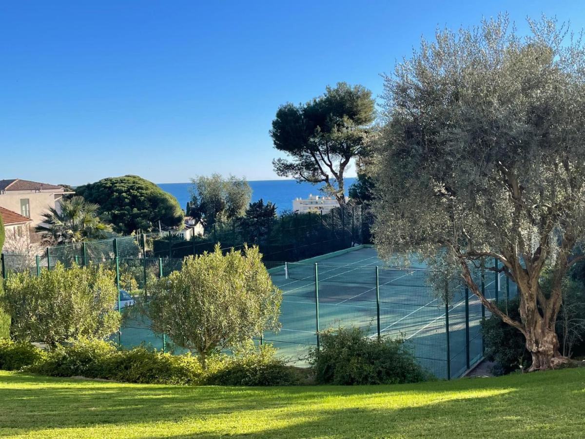 C012-Appartement Confortable Avec Piscine, Tennis Et Grand Parc Cannes Eksteriør bilde