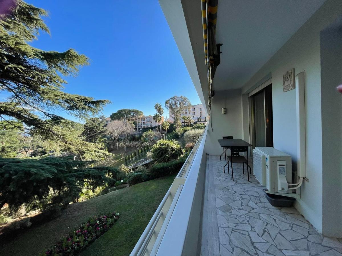 C012-Appartement Confortable Avec Piscine, Tennis Et Grand Parc Cannes Eksteriør bilde